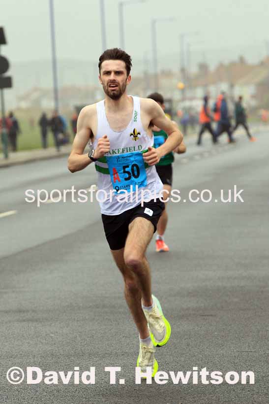 Senior mens 12 Stage 2023 Northern Mens 12 stage and Womens 6 Stage Relays and Young Athletes, Redcar. Photo: David T. Hewitson/Sports for All Pics